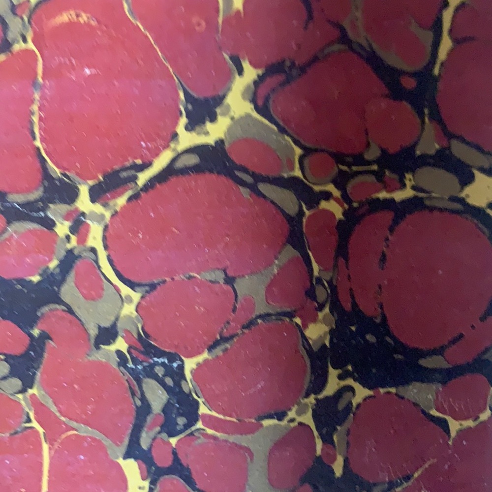 2’ roll of vintage endpapers